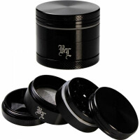 Black Leaf Edelstahl Grinder 4 teilig